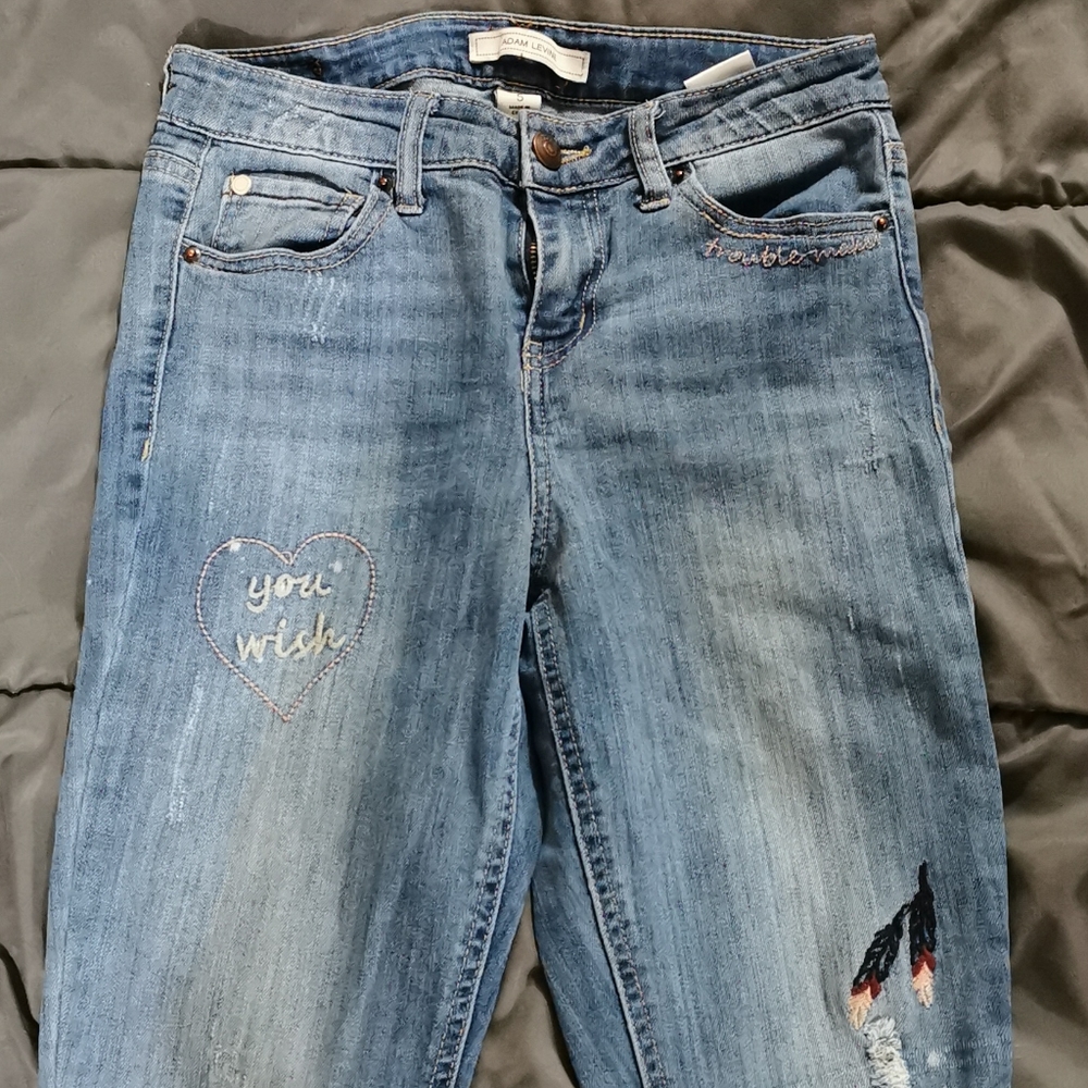 Adam Levine skinny jeans